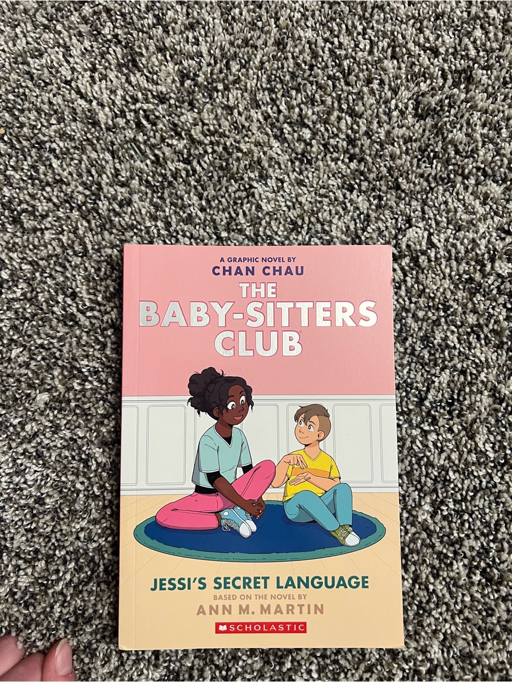 Scholastic The Baby-Sitters Club Graphic Novel — Pink Cover